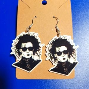 Edward Scissorhands Acrylic Dangle Earrings
